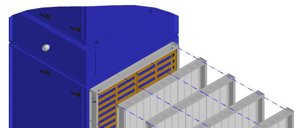 17 Łapacz iskier dla urządzeń TEKA-Airtech (opcjonalnie dostępny) Zamiast kanałów odciągowych system AIRTECH można wyposażyć w łapacze iskier w postaci labiryntów.