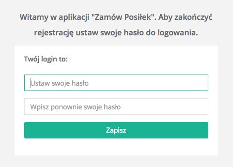 Sprawdź skrzynkę mailową i postępuj zgodnie z instrukcją przesłaną w tej wiadomości.