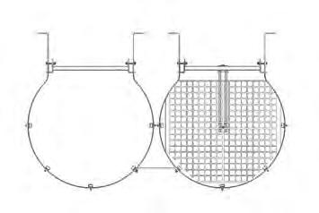 Drabiny pionowe Elementy systemu