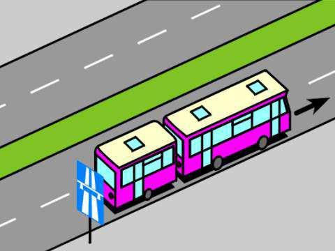 60 km/h Nie D010 807 W tej sytuacji dopuszczalna prędkość autobusu z przyczepą wynosi: A. 100 km/h Nie B.