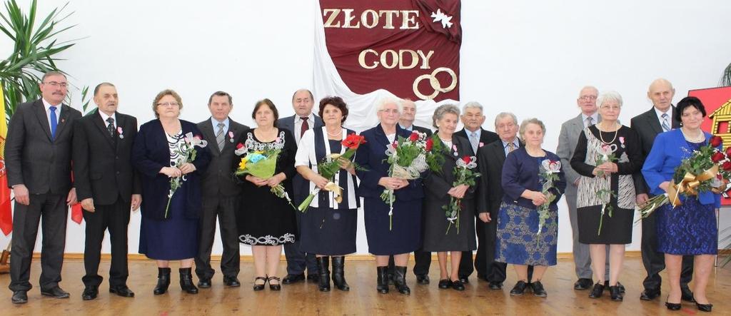 50 lat to symbol wierności i miłości rodzinnej, to dowód wzajemnego zrozumienia i istoty związku małżeńskiego, to wzór i piękny przykład dla młodych pokoleń.