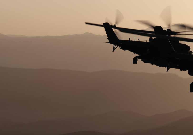 TEMAT NUMERU NATARCIE W GÓRACH Mi-24 dzięki swojej mobilności, w połączeniu z możliwością przerzutu wojsk i skutecznością w niszczeniu środków opancerzonych przeciwnika, mogą skutecznie wspierać