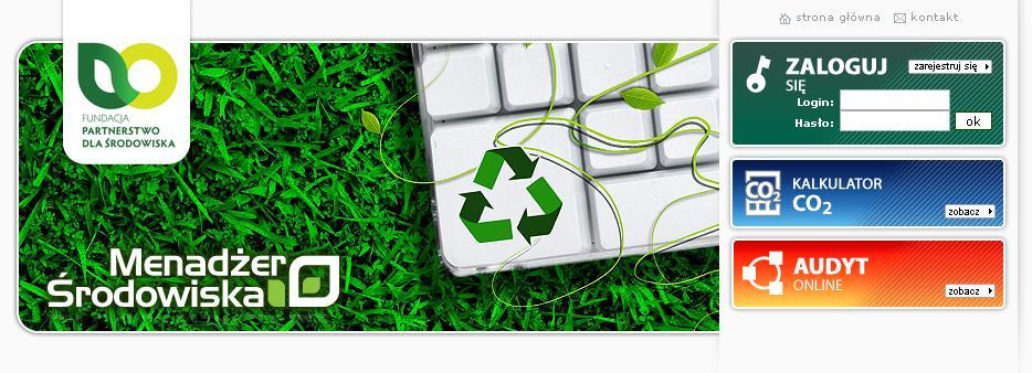 Serwis internetowy MENADŻER ŚRODOWISKA (www.eko-spec.