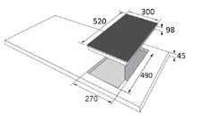 pomocniczy 1,0 kw ø 6,5 cm średni 1,8 kw x2 ø 9 cm duży 2,8 kw ø 4 cm pomocniczy 1,0 kw ø 9 cm duży 2,8 kw ø 4 cm pomocniczy 1,0 kw ø 6,5 cm średni 1,8 kw ø 14,5 cm HiLight (1,2 k)w ø 12/21 cm