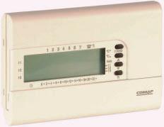 Rozró niamy dwa rodzaje termostatów: - termostaty pokojowe proste regulujàce automatycznie temperatur w pomieszczeniu, zgodnie z temperaturà zadanà.