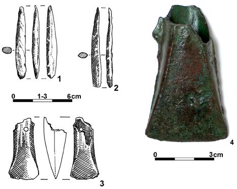 E. M. Kłosińska 2007e, p. 354, fig. 8:10), probably left over from scrap metal.