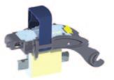 Features / Właściwości produktów 443 Type 443 fuse rails BTVA and fuse switches BTVC, NH-00, 160 A, 185 mm busbars spacing Typ 443 podstawy bezpiecznikowe listwowe BTVA i rozłączniki bezpiecznikowe