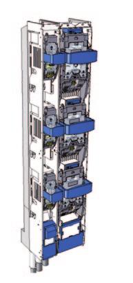It maintains the same external dimensions so they can be assembled in any already installed LV panels in the market. The fuse switches are also valid for 600 mm and 650 mm front frame panels.
