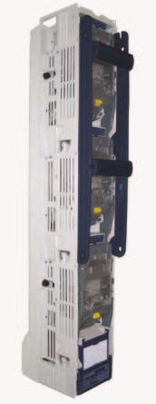 Vertical design fuse switches and vertical design disconnectors TRIVER + Rozłączniki bezpiecznikowe listwowe i rozłączniki izolacyjne listwowe TRIVER + Range / Zakres produktów 438 Type 438 fuse