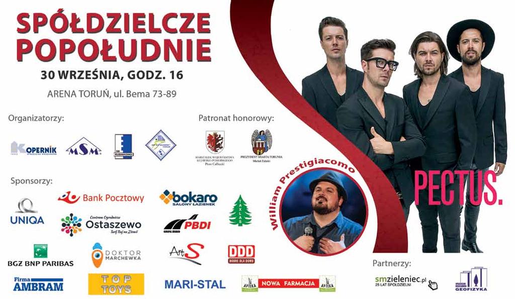6 wrzesień 2017 Reklama smnaskarpie@smnaskarpie.pl WRZESIEŃ 2017 7 Cz. 19:00 9 Sb. 15 Pt. 19:00 9:30 11:00 15 Pt.