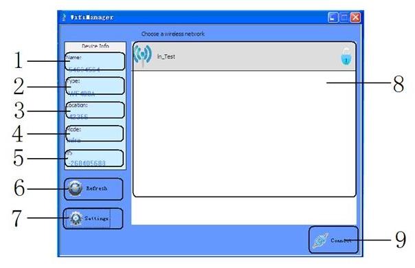 NAZWY KONTROLERA, ZMIANY SIECI WIFI, INFORMACJI O KONTROLERZE, ITD. 2. INSTRUKCJA 2.1 INSTALACJA WIFI MANAGER ZAŁĄCZONĄ DO ZESTAWU PŁYTĘ WŁÓŻ DO NAPĘDU I URUCHOM PLIK WIFIMANAGER.