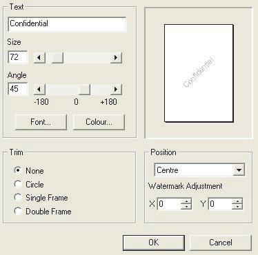 Na poniższej ilustracji pokazano sterownik PostScript do systemu Windows.