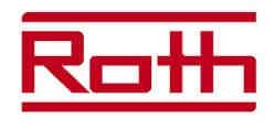 3 Oznakowanie wyrobu 17 Roth Umwelttechnik ZNL Roth Werke GmbH Am Drebnitzer Weg 44 01877 Bischofswerda Niemcy Upoważniony przedstawiciel: Roth Polska Sp. z o.