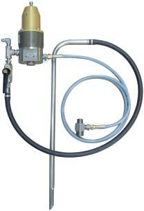 915 pistolet pneumatyczny Trójnik cyrkulacji T produktu inox pistolet AIRMIX F 1/2" JIC M 1/2" JIC 029.520.