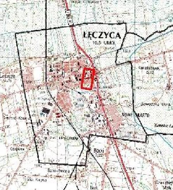 Zasięg przekroczeń wartości dla pyłu PM2,5 (Rysunek 6) obejmuje obszar położony w pobliżu skrzyżowania największych tras komunikacyjnych drogi krajowej nr 91 i drogi wojewódzkiej nr 703.
