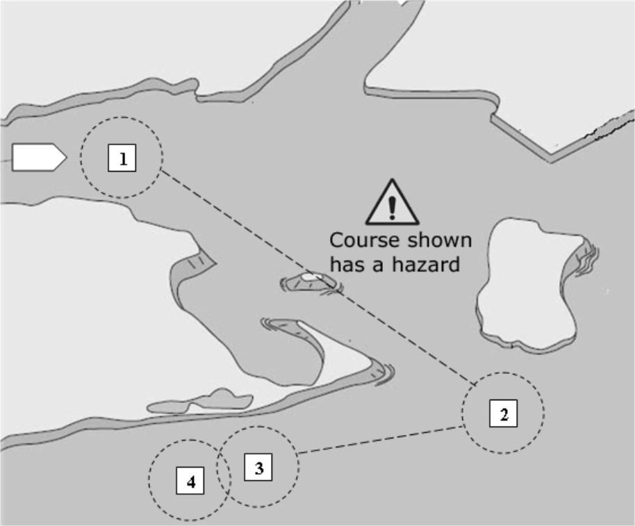 Rozdział 2 - Na wodzie Track Waypoint (Podążanie po punktach orientacyjnych)! OSTRZEŻENIE Należy unikać sytuacji niebezpiecznych, grożących odniesieniem obrażeń lub śmiercią.