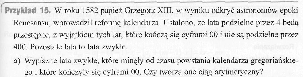 Ćw.6. Oblicz wyrazy: a 7, a 20, a 43, a 100, a n ciągu arytmetycznego (a n ) o różnicy r, w którym: a) a 1 = 4, r = 2, b) a 1 = 0, r = -3,