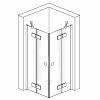 FineLine - kabiny prysznicowe - produkt dostępny do wyczerpania zapasów FSKK4 - półokrągłe kabiny prysznicowe (r 500) + WYPEŁNIENIE (szkło) 785-800x785-800x1900 3D244A00Y1 Kabina FSKK4-80