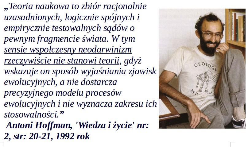 7. POWOŁYWANIE SIĘ NA RECENZJE KOLEGÓW Tym razem na J. Coyne.