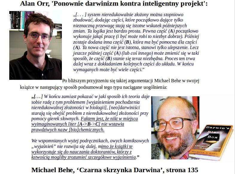 początkowo przyznał, że jeśli usunąć którąkolwiek część pułapki na myszy, to przestanie ona działać?