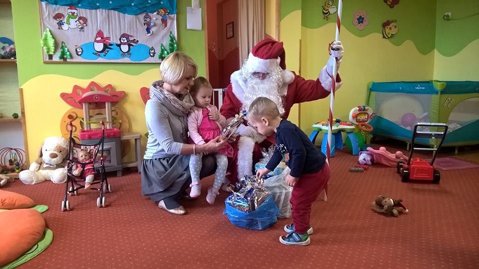 W miesiącu grudniu, do małych Smykusiów zawitał Mikolaj.