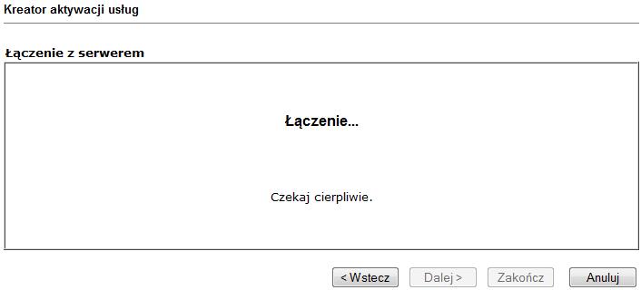 4. Uruchomienie usług 4.