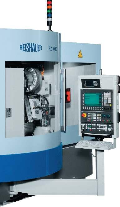 Elastyczność RZ 1000 Typoszereg maszyn RZ 1000, RZ 800 i RZ 630 wyposażony jest w adaptacyjny system sterowania osi, zapewniający najwyższą wydajność maszyny dla całego asortymentu części.