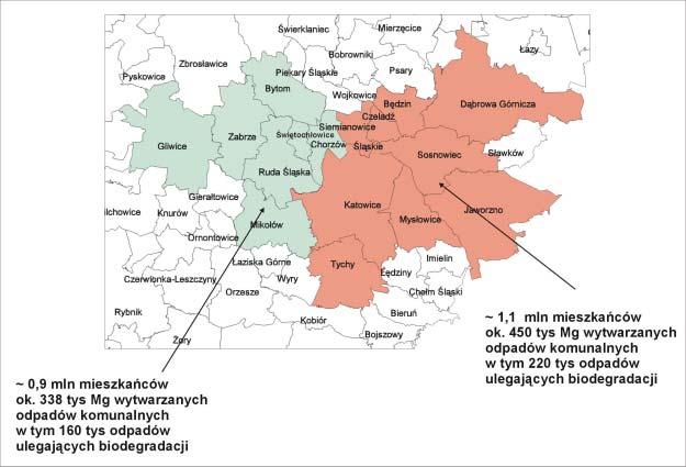 Obszar aglomeracji górnośląskiej
