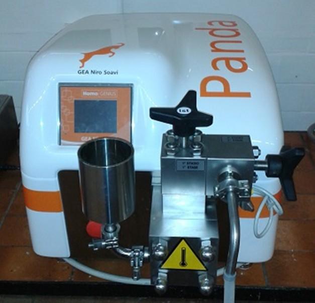 Wyposażenie procesowe Homogenizator Niro Soavi Panda 10 l/h, 200MPa, 20 Pas, 90 0 C