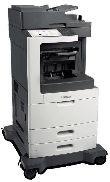 Seria Lexmark XM7100 Najważniejsze cechy 3 Funkcje pomagające w optymalizacji