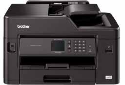 Format A4. Prędkość druku mono do 11 obr./min. (ISO/IEC 24734).  3 lata gwarancji (po rejestracji na www.brother.pl). Eksploatacja: tusze BT6000BK (6000 str.), BT5000 C,M,Y (5000 str.). 22 20 Brother MFC-J2330DW A3 indeks: 496013 atramentowe.