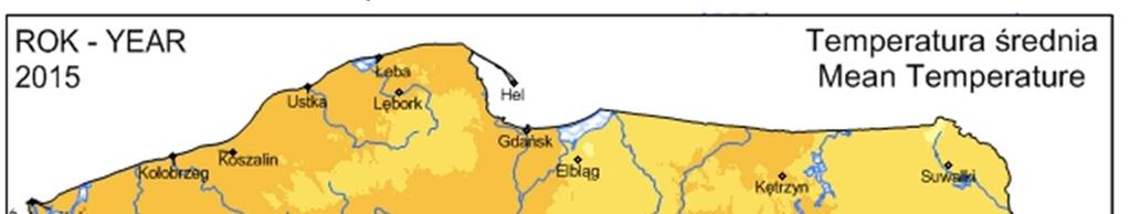 przejściowy od oceanicznego Europy Zachodniej do kontynentalnego Europy Wschodniej.