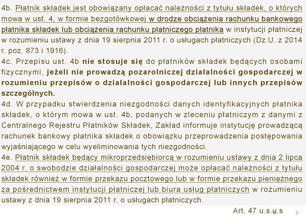 Obowiązek dokonywania
