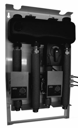 CONCEPT ZESTAWY MIX-BOX System MIX-BOX jest kompletnym systemem rozdziału obiegów grzewczych w instalacji z wiszącym kotłem grzewczym, zarówno standardowym jak i kondensacyjnym.