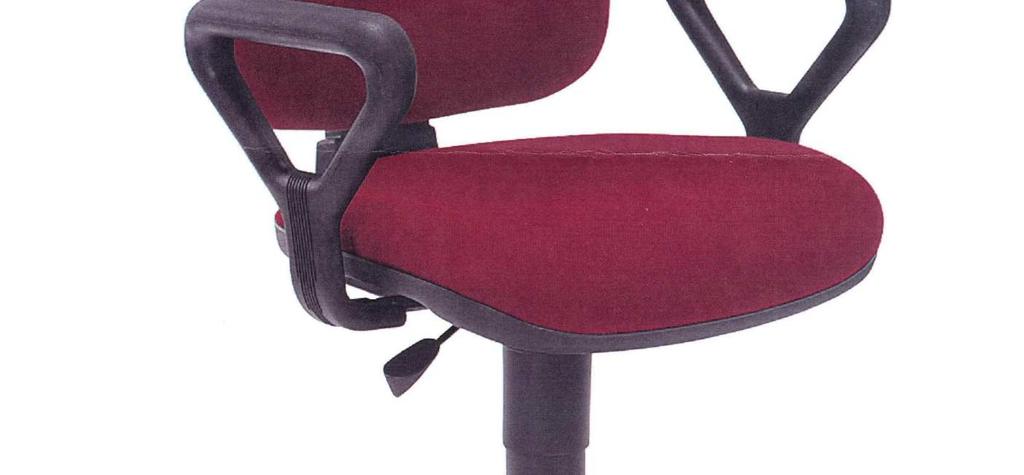 UWAGA: przedstawiony na rysunku kolor krzesła ma charakter poglądowy, wymagany