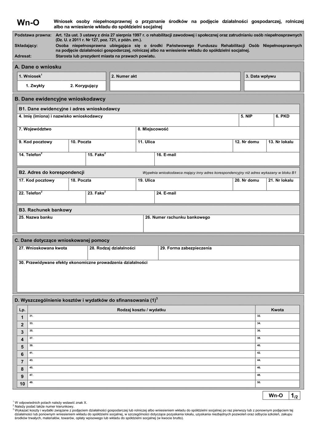 Załącznik do rozporządzenia Ministra Pracy i