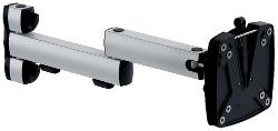 7 Uchwyt do płaskiego monitora do 5 kg do zamocowania na profilu aluminiowym, VESA 75/100 ST8010-4L 1 Obrotowy uchwyt monitora do montażu na profilu aluminiowym systemu SybaPRO.