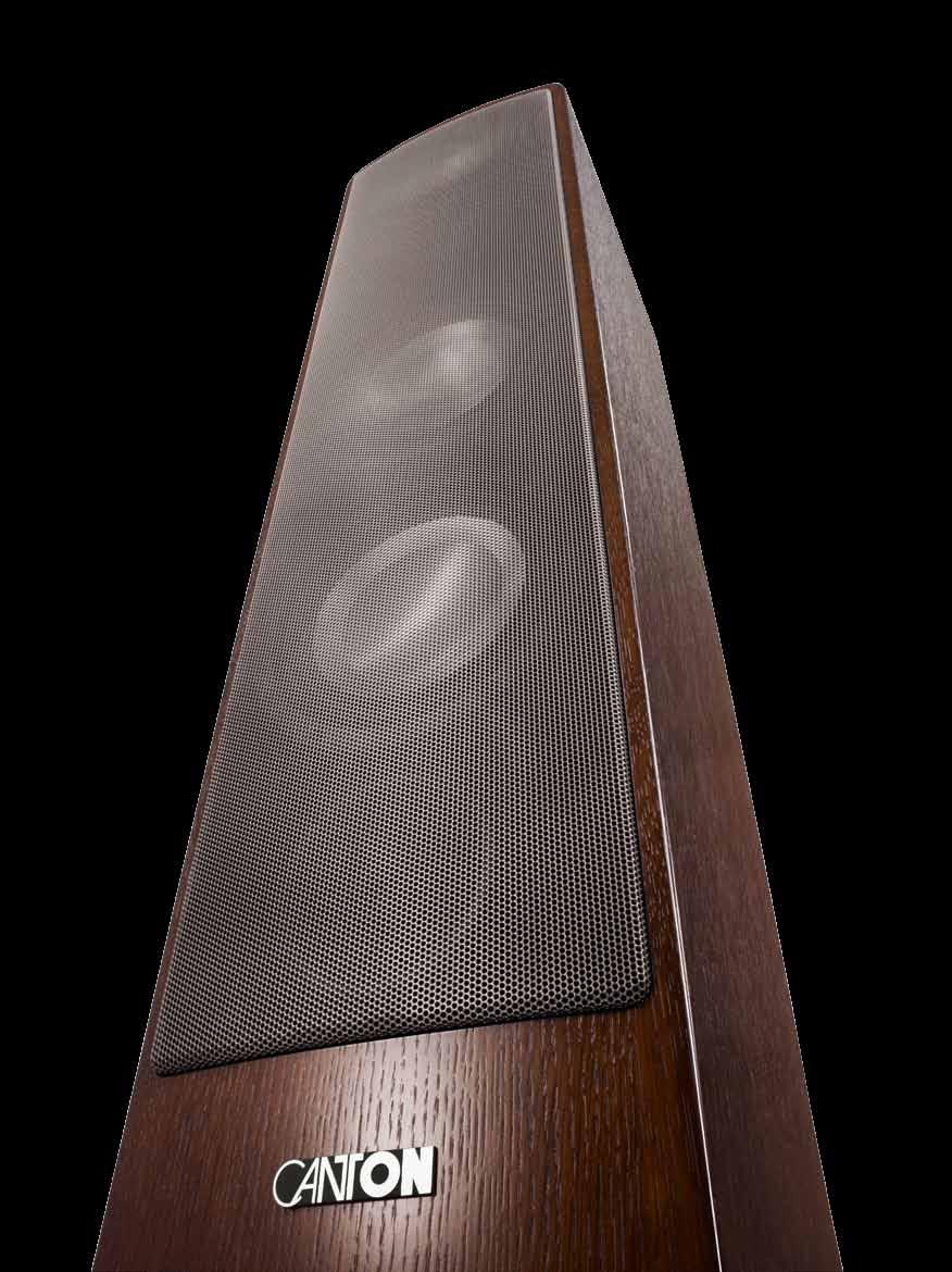 Seria ERGO HiFi 42 43 Ponadczasowy design, najnowsze technologie, prawdziwe brzmienie HiFi Jesionowy biały fornir Biała metalowa maskownica Wiśniowy fornir Czarna metalowa maskownica Kto szuka