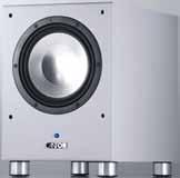 2 aktywny subwoofer Technologia Downfire, system bassreflex Moc nominalna/muzyczna 60/120 wat Zakres