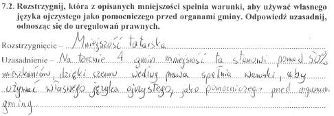 , które wymagało analizy fragmentu aktu prawnego i odwołania się do własnej wiedzy.