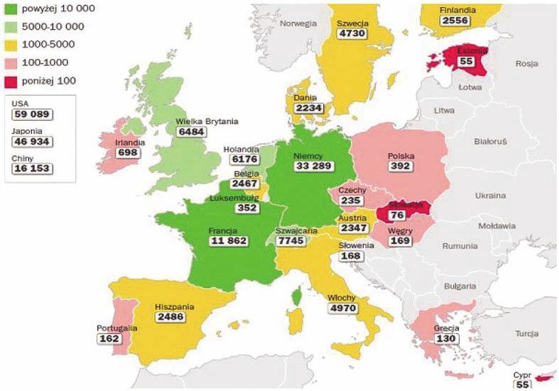 38 potwierdza więc wciąż niski poziom innowacyjności w miejscach, które powinny być z metodycznego punktu widzenia najbardziej zainteresowane innowacyjnością, a więc w przedsiębiorstwach.