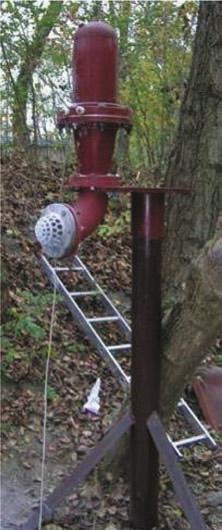 Installed extinguisher of capacity 10 