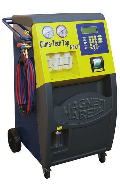 CLIMA TECH TOP NEXT MAXI - AUTOMATKO PUNJENJE (KONWERSJA NA 1234YF, USLUGA HYBRYD, PRIKLJUČAK ZA AZOT, PRINTER, BOCA25KG) 007950015095 2 GODINE GARANCIJE MAGNETI MARELLI CLIMA TECH TOP NEXT MAXI Je