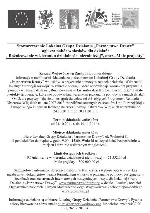 LISTOPAD NR 12 Prezes w k¹cie Po raz czwarty og³aszamy nabór wniosków na dofinansowanie projektów pochodz¹cych od Pañstwa.