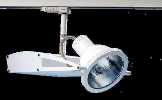 Adapter jest uniwersalny i pasuje do szyn UNIPRO oraz innych dostępnych na rynku szyn oświetleniowych.