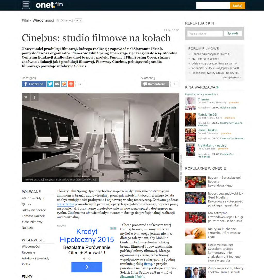 Onet.pl 21.07.2015 http://film.onet.
