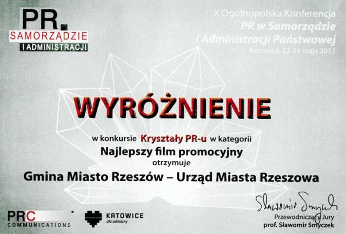 Festiwalu Film, Art & Tourism spotowi promocyjnemu TUTAJ MARZENIA