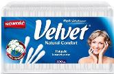 Velvet Velvet patyczki kosmetycz- chusteczki Balsam 6x9