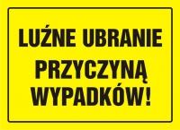 TABLICE BUDOWLANE Tablica UWAGA!