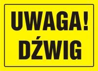 zakaz przebywania Z-OA061 Tablica UWAGA!